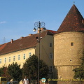 An old fortress tower near St Stephen Cathedral - Kaptol