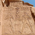 Relief of God Hapy, who is the personification of the Nile Flood.
[Great Temple of Abu Simbel - Egypt]