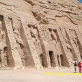 Temple of Hathor was built by Ramses II to honor his favorite wife, Nefertari.
[Temple of Hathor - Abu Simbel - Egypt]