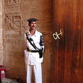 The Ankh that locks the gate to the Temple.
[Great Temple of Abu Simbel - Egypt]