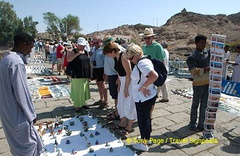 Nubian traders selling their crafts.

[Aswan - Egypt]