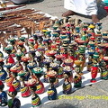 Wooden souvenirs of Nubian traders carrying their wares to the market.

[Aswan - Egypt]