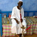 Smoking his water-pipe.

[Aswan - Egypt]