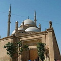 Mohammed Ali Mosque - Cairo (2430 visites) There is an ornate clock in the courtyard near the entrance to the Mosque.
[The Citadel and Mohamme... Mohammed Ali Mosque - Cairo