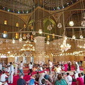 Mohammed Ali Mosque - Cairo (2209 visites) Mohammed, our tour guide, lecturing the group on the history of the mosque.
[The Citadel and Mohamm... Mohammed Ali Mosque - Cairo