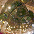 Ornate ceilings and lights of the Mosque.
[The Citadel and Mohammed Ali Mosque - Cairo]