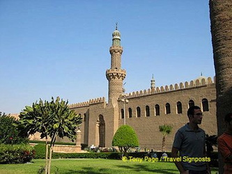 The fortified complex serves as a museum of Islamic architecture
[The Citadel and Mohammed Ali Mosque - Cairo]