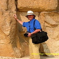 To touch the Pyramids is to believe it - Amazing!