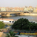 View of the Nile from our hotel room.
[Marriott Hotel - Cairo - Egypt]