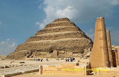 Monuments include the earliest ancient funerary structures to Coptic monasteries
[Step Pyramid of Djoser - Saqqara - Egypt]