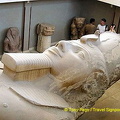 This giant limestone statue of Rameses II is the showpiece
[Temple of Ptah - Mit Rahina village - Memphis - Egypt]