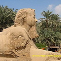 This sphinx is believed to date to the 19th Dynasty.
[Temple of Ptah - Mit Rahina village - Memphis - Egypt]