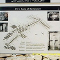 Site map of tombs of Sons of Rameses II
[Valley of the Kings - Egypt]
