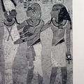 Tutankhamen, accompanied by his ka, embraces Osiris
[Tutankhamen - Valley of the Kings -Egypt]