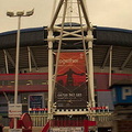 The Millenium Stadium opened in 1999 and hosted the Rugby World Cup
[Cardiff - Wales]