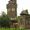The Clock Tower was built on the foundations of a Roman bastion at the South West angle of the medieval curtain wall
[Cardiff C