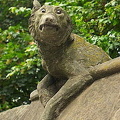 Ferocious animal guarding the wall
[Cardiff Castle - Cardiff - Wales]