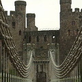 Completed in 1826, it was designed in a castellated style to blend with the Castle
[Telford Bridge - Conwy - North Wales]