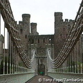 Before the contruction of this bridge, ferry was the only means of cross the estuary
[Telford Bridge - Conwy - North Wales]