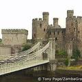 Conwy Castle was built by Edward I in the 13th century
[Conwy - North Wales]