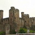 The Castle guards one of the best-preserved medieval fortified towns in Britain
[Conwy - North Wales]