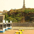 Ferry entry and the Holyhead obelisk
[Wales]