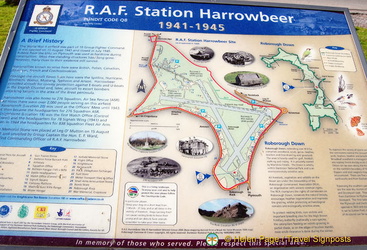 About the former RAF Station Harrowbeer in the parish of Buckland Monachorum