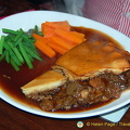 A very huge beef pie - enough to keep you going through winter