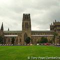 Durham cathedral was treated as an experiment by architects for geometric patterning [Durham - England]