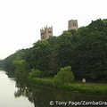 View of cathedral from the river [Durham - England]