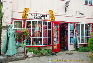Margaret Kimber is a dress shop in The Courtyard