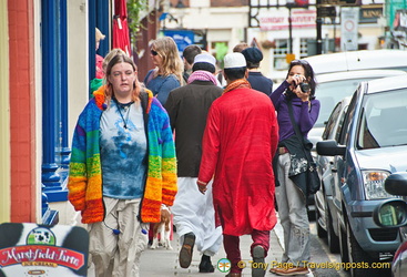 Glastonbury is such a colourful town