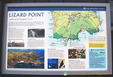 Lizard Point map