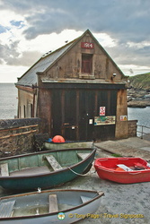 Boat shed at Lizard Point