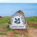 Lizard Point - National Trust marker