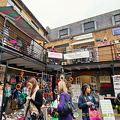 Camden Markets - Me, checking out the stalls