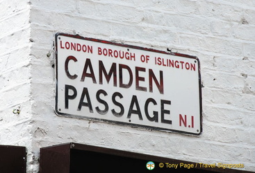 Camden Passage sign