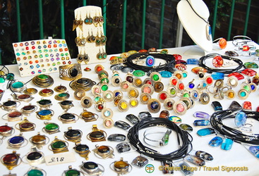 Jewelry stall
