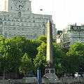 Cleopatra's Needle with the Shell Mex House in the rear