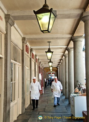 Chefs at the East Colonnade Market