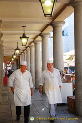 Along the East Colonnade Market