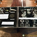Some of the 800 buckles at Elliot Rhodes