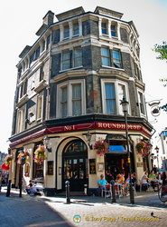 The Roundhouse - a traditional London pub with a good range of beers and wines.