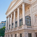 The Bow Street frontage of the Royal Opera House