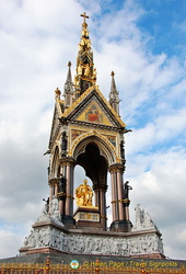 Albert Memorial - a most ornate London monument