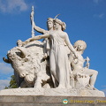 Albert Memorial - Sculpture representing America