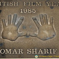 Omar Sharif handprint