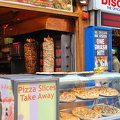 Pizzas, kebas, bagels