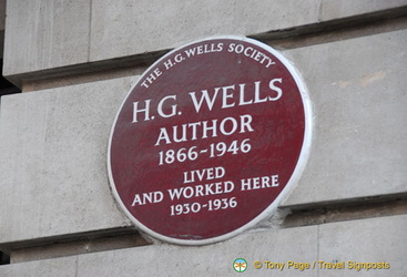 HG Wells lived and worked here