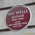 HG Wells lived and worked here